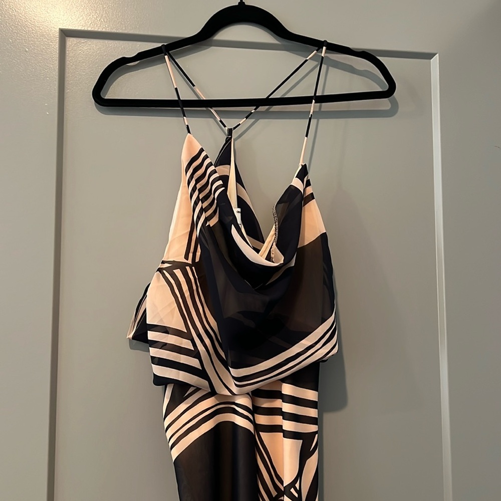 ASOS black spaghetti strap dress